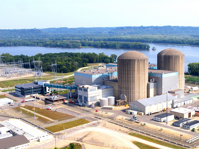 Prairie Island nuclear plant in Welch, Minn.