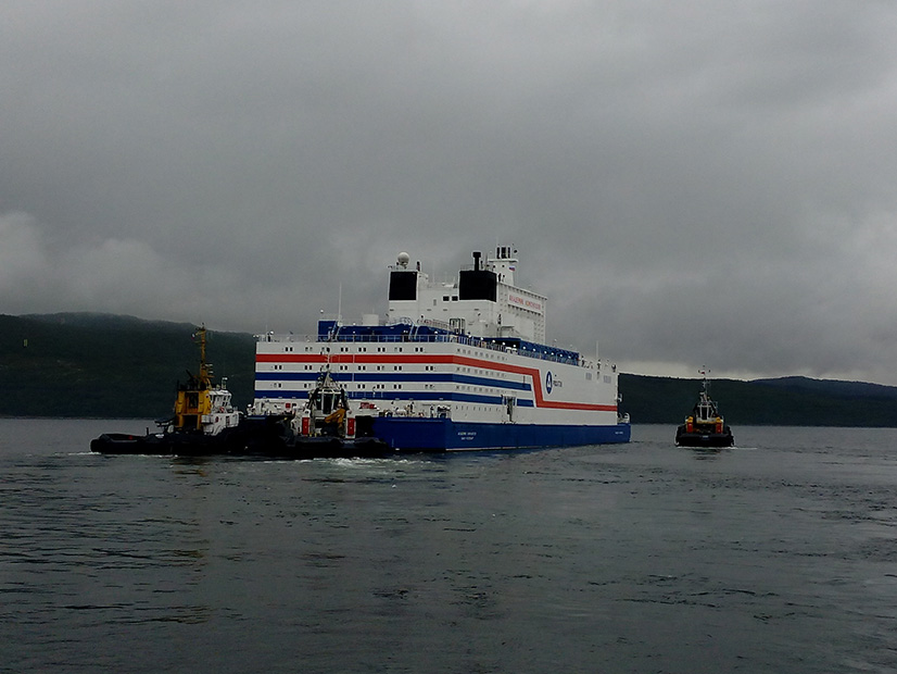Squassoni said Russia's Akademik Lomonosov, a barge housing two small nuclear reactors, is one of only two currently operating commercial reactors that could be considered SMRs.