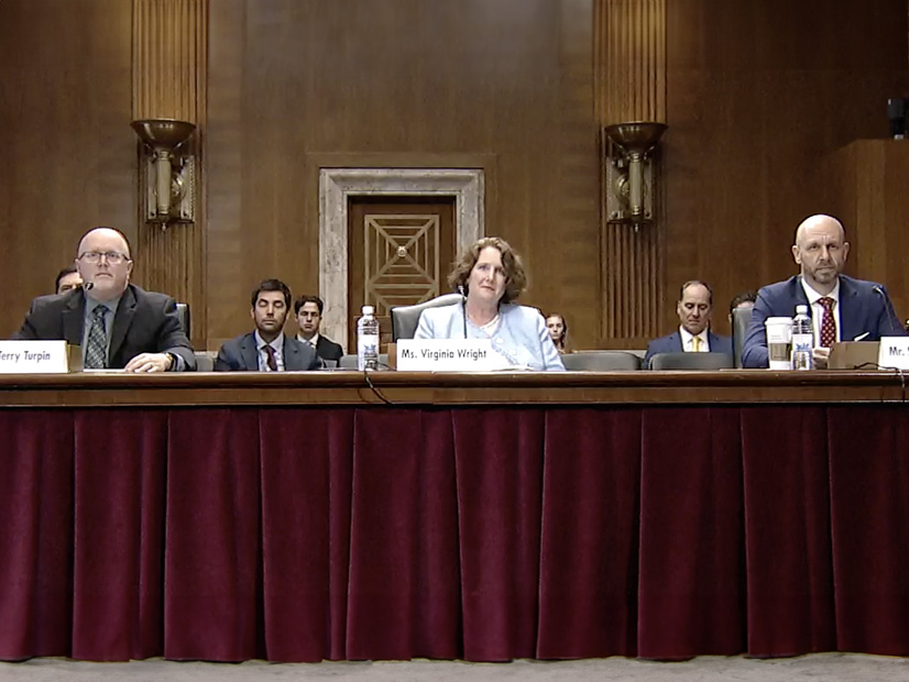 From left: FERC Office of Energy Projects Director Terry Turpin, Idaho National Laboratory Program Manager Virginia Wright and Edison Electric Institute Senior Vice President Scott Aaronson