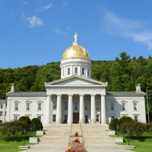 The state Capitol is shown in Montpelier, Vermont.