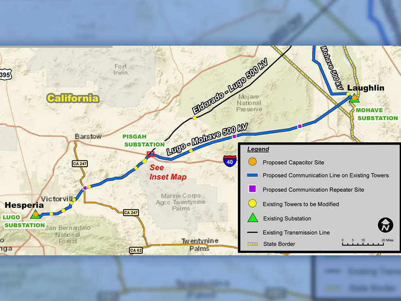 FERC granted Southern California Edison two incentives for its Del Amo and Lugo transmission projects. 