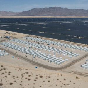 The 550-MW Desert Sunlight Solar Farm, north of Desert Center, Calif. The 550-MW Desert Sunlight Solar Farm, north of Desert Center, Calif.