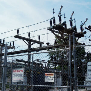A BGE substation in Maryland. Neo-Nazi leader Brandon Russell was convicted in February of plotting to damage BGE equipment. 