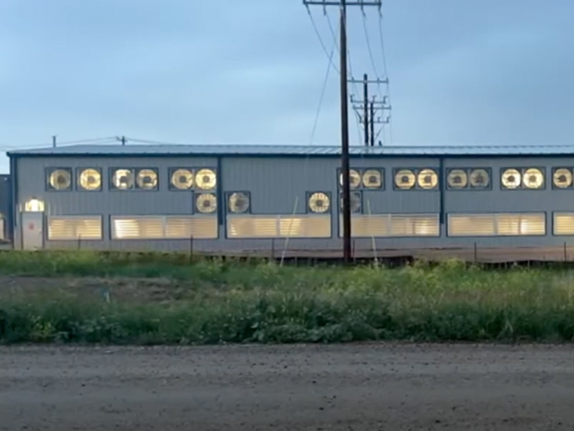 The Atlas Power Data Center in Williston, N.D. 