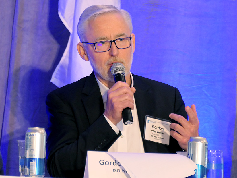 ISO-NE CEO Gordon van Welie