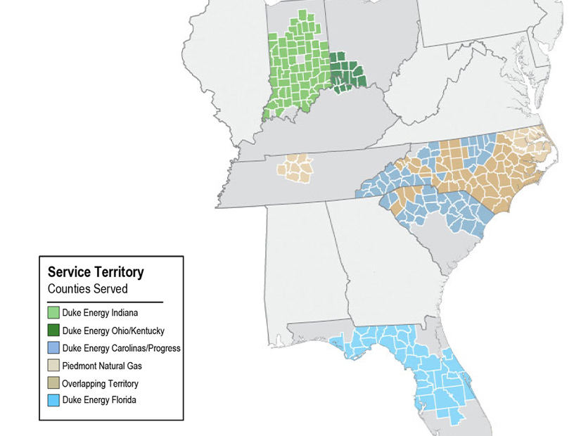 Duke Energy's service territory