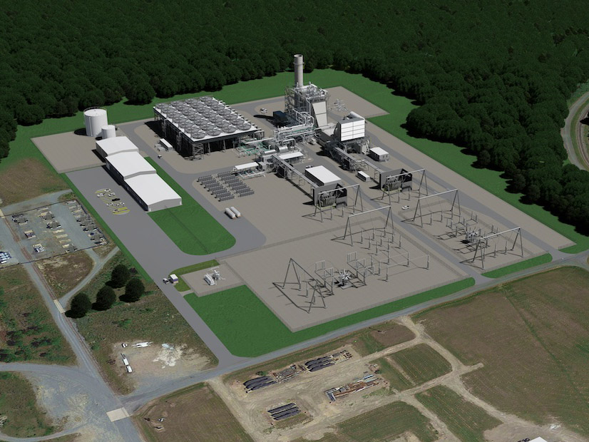 Entergy Arkansas' rendering of its proposed Jefferson Power Station 