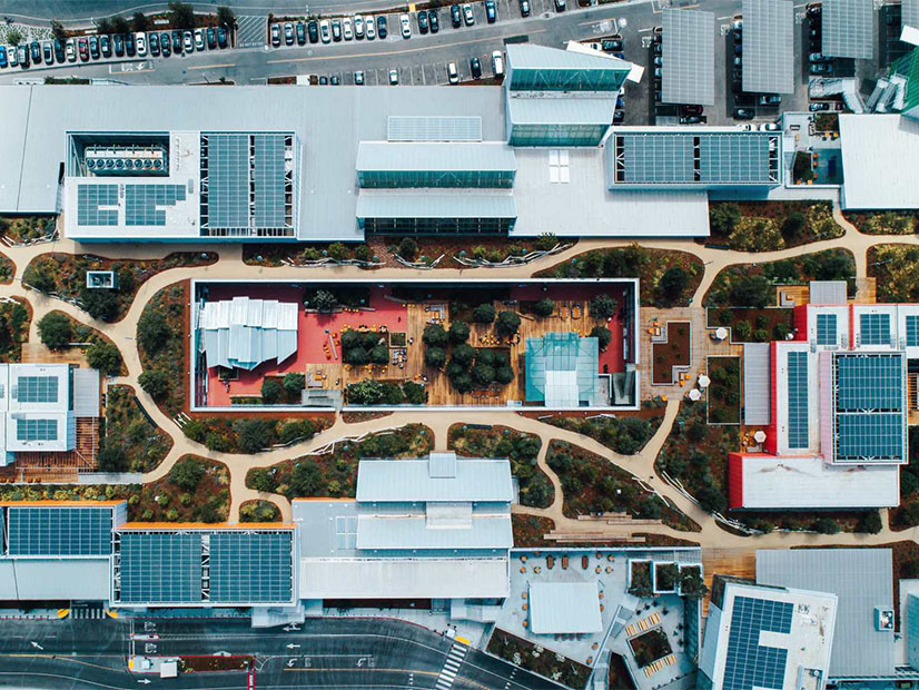 Meta headquarters in Menlo Park, Calif.