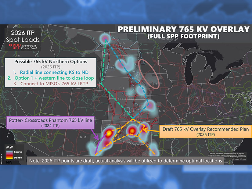 SPP's preliminary 765-kV overlay 