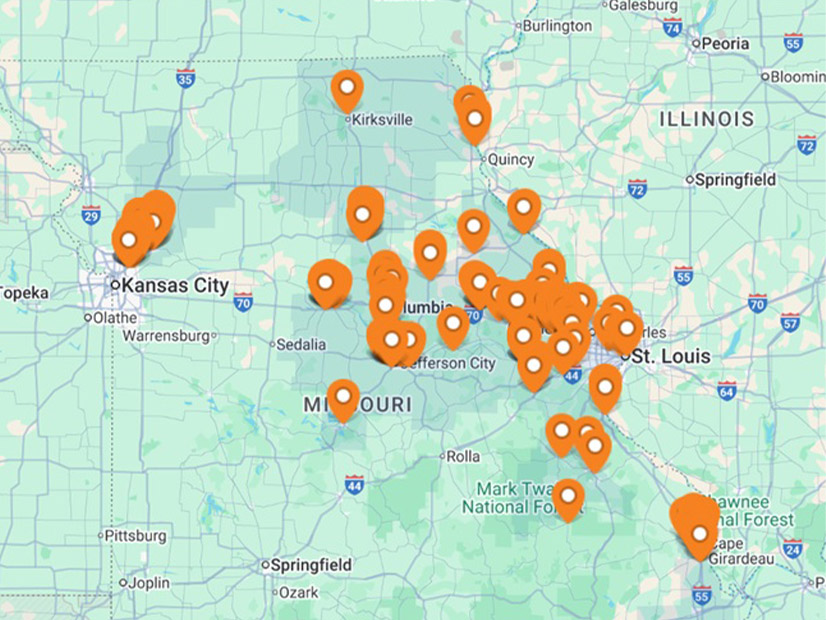 Ameren Missouri maintains an online map of available industrial sites for economic development. 