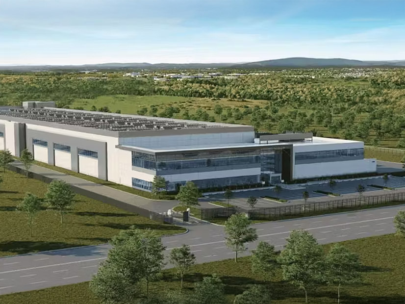 Rendering of part of the planned Big Cedar Industrial Center campus in Cedar Rapids, Iowa 