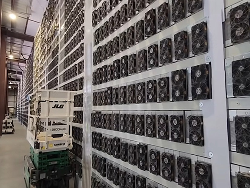 Compass Mining's new, 7.5-MW bitcoin mining facility in Minnesota participates in demand response. 