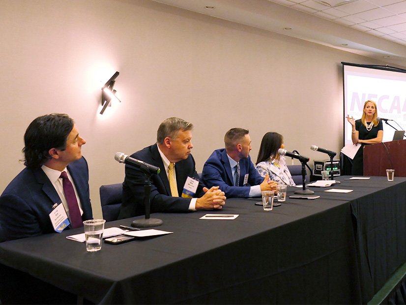 From left: Rob Mosher, Interstate Natural Gas Association of America; Mike Dirrane, Enbridge; Christopher Stutz, Iroquois Gas; Natalie Cooper Grindle, Williams; Alana Daly, Northeast Gas Association
