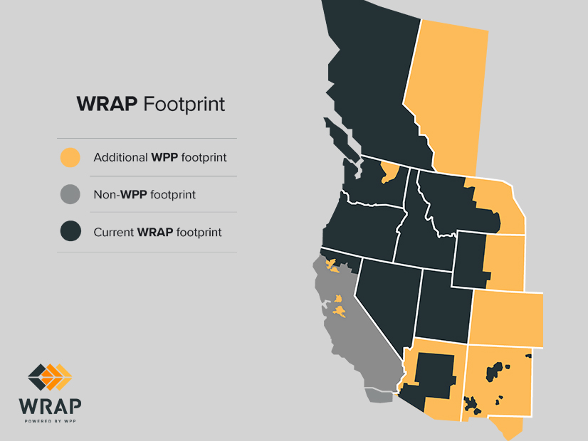 The map of the WRAP's footprint is likely to change as some participants drop out ahead of the program's Oct. 31, 2025 commitment date for the first binding phase.