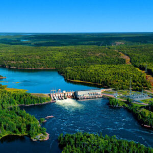 The 68-MW White Dog Falls hydroelectric project in Northwest Ontario is one of Ontario Power Generation’s 66 hydroelectric stations on 24 river systems. The 68-MW White Dog Falls hydroelectric project in Northwest Ontario is one of Ontario Power Generation’s 66 hydroelectric stations on 24 river systems.