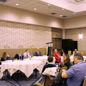 From left: Gabriella Passidomo Smith, Florida PSC; Stacey Paradis, Illinois Commerce Commission; Kelsey Bagot, Virginia SCC; Brian Rybarik, Washington UTC; Kathryn Zerfuss, Pennsylvania PUC; Karen Kemerait, North Carolina Utilities Commission; Pradip Chattopadhyay, New Hampshire PUC From left: Gabriella Passidomo Smith, Florida PSC; Stacey Paradis, Illinois Commerce Commission; Kelsey Bagot, Virginia SCC; Brian Rybarik, Washington UTC; Kathryn Zerfuss, Pennsylvania PUC; Karen Kemerait, North Carolina Utilities Commission; Pradip Chattopadhyay, New Hampshire PUC