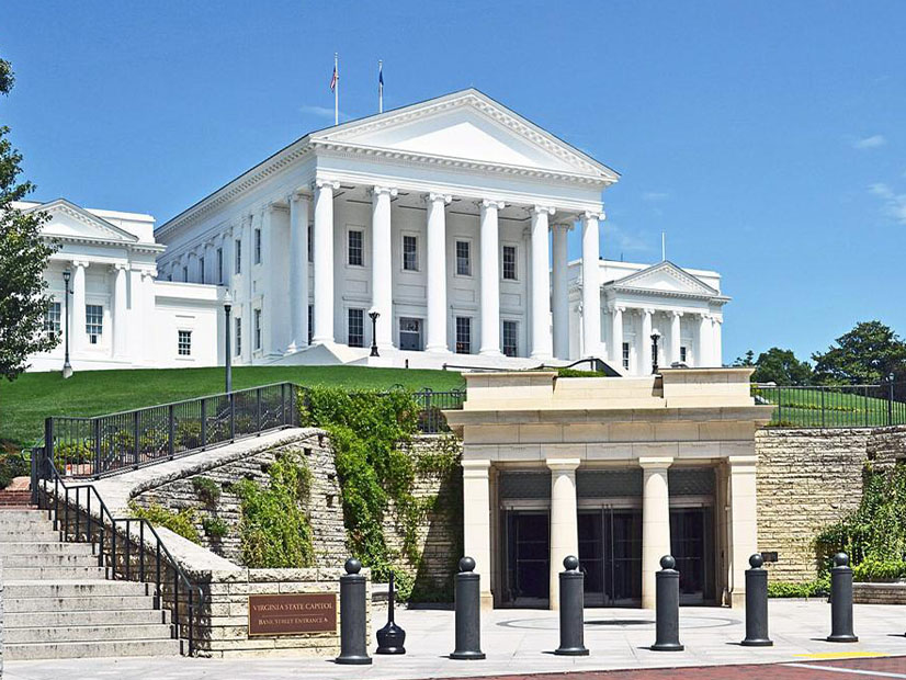 Virgina State Capitol in Richmond, Va.