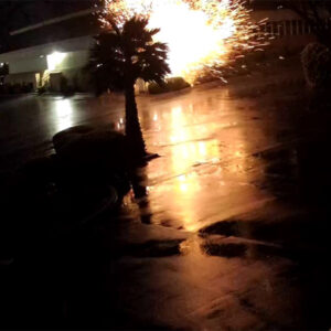 Security camera footage from the indictment shows the explosion caused by Peter Karasev at a San Jose shopping center on Jan. 5, 2023 Security camera footage from the indictment shows the explosion caused by Peter Karasev at a San Jose shopping center on Jan. 5, 2023