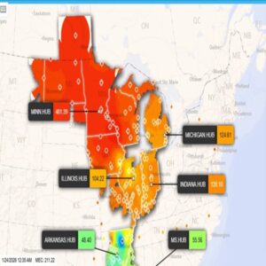 MISO real-time prices after midnight ET Jan. 24 as it declared a maximum generation emergency MISO real-time prices after midnight ET Jan. 24 as it declared a maximum generation emergency