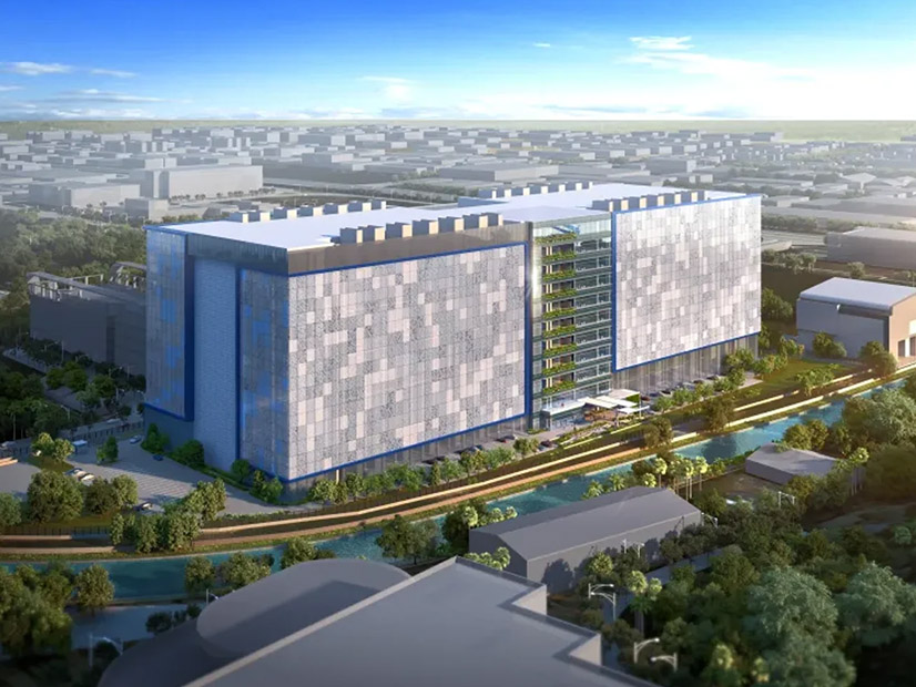 Meta data center rendering Meta data center rendering