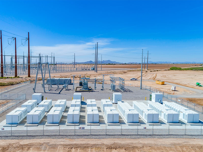 NextEra Energy Resources' Pinal Central Solar is shown in Arizona. NextEra Energy Resources' Pinal Central Solar is shown in Arizona.