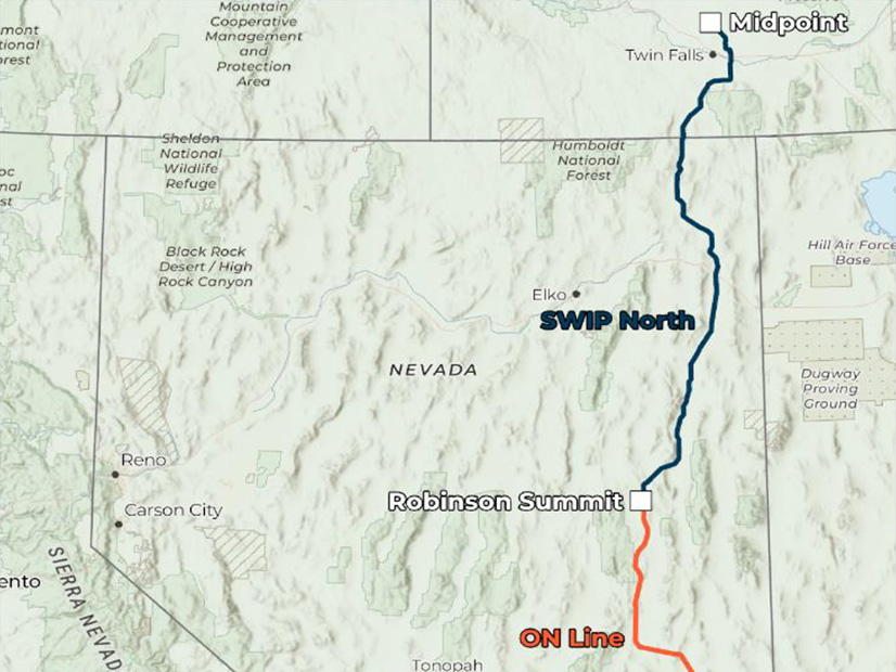 SWIP-North will be the northern section of the Southwest Intertie Project corridor. SWIP-North will be the northern section of the Southwest Intertie Project corridor.