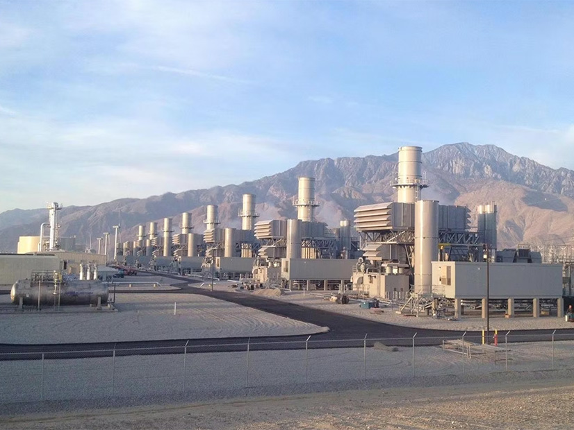 The Sentinel natural gas peaker plant north of Palm Springs The Sentinel natural gas peaker plant north of Palm Springs