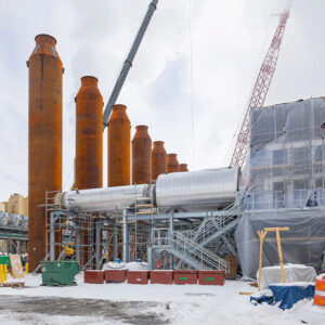 Work on We Energies and Wisconsin Public Service's Weston RICE generating station in 2022 Work on We Energies and Wisconsin Public Service's Weston RICE generating station in 2022