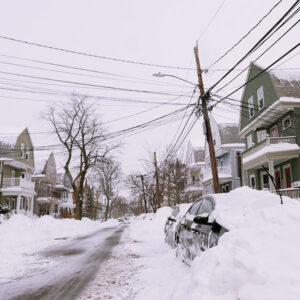 Snow accumulation amid Winter Storm Fern in the Boston area Snow accumulation amid Winter Storm Fern in the Boston area
