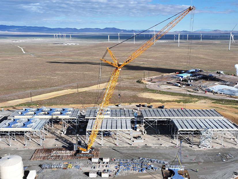 Work continues on Fervo Energy's 100-MW Cape Station Phase 1 project in Utah. Work continues on Fervo Energy's 100-MW Cape Station Phase 1 project in Utah.