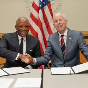 Southern Co. CEO Chris Womack (left) and Energy Secretary Chris Wright Southern Co. CEO Chris Womack (left) and Energy Secretary Chris Wright