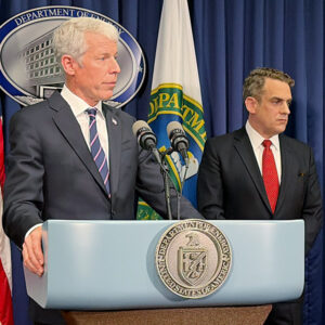 Energy Secretary Chris Wright and Deputy Secretary James Danly at a press conference Feb. 6 held at the Department of Energy's headquarters. Energy Secretary Chris Wright and Deputy Secretary James Danly at a press conference Feb. 6 held at the Department of Energy's headquarters.