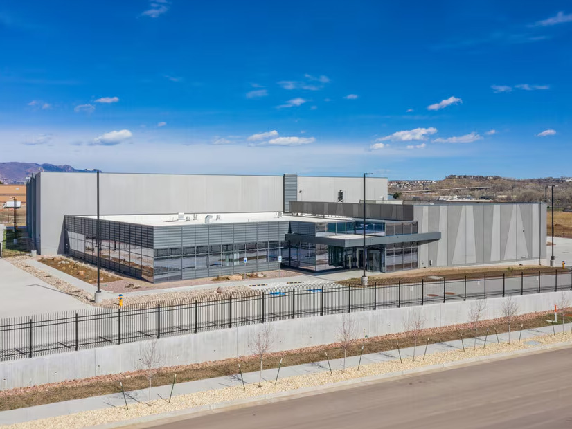 A data center in Colorado Springs, Colo. A data center in Colorado Springs, Colo.