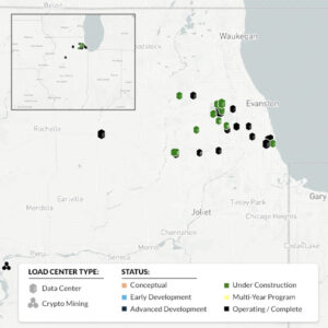 Data centers under development in Commonwealth Edison's territory Data centers under development in Commonwealth Edison's territory
