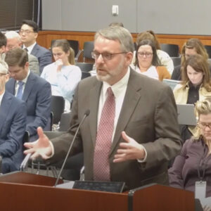 ERCOT's Dan Woodfin briefs the Texas PUC on the grid operator's response to the January winter storm. ERCOT's Dan Woodfin briefs the Texas PUC on the grid operator's response to the January winter storm.