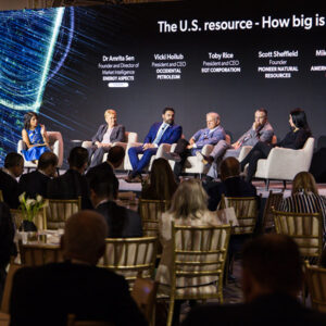The London-based Energy Aspects, which provides data and analysis on the global energy markets, held its annual conference at the Waldorf Astoria Washington, D.C., hotel Feb. 24. The London-based Energy Aspects, which provides data and analysis on the global energy markets, held its annual conference at the Waldorf Astoria Washington, D.C., hotel Feb. 24.