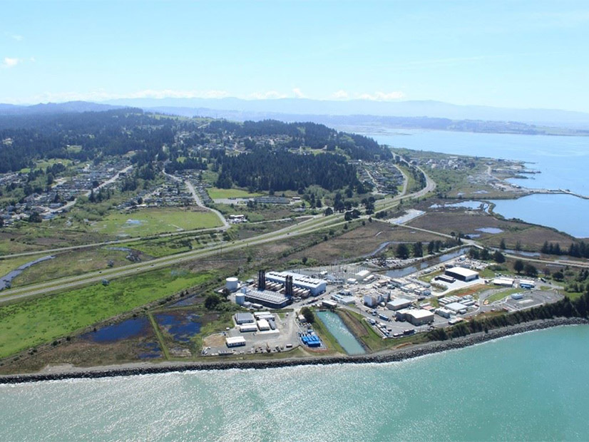 Humboldt Bay in Northern California Humboldt Bay in Northern California