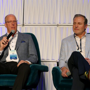 MISO CEO John Bear (left) and SPP CEO Lanny Nickell MISO CEO John Bear (left) and SPP CEO Lanny Nickell