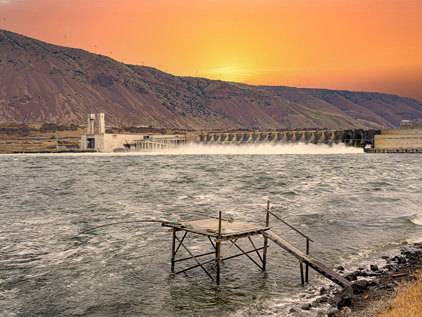 John Day Dam on the Columbia River John Day Dam on the Columbia River