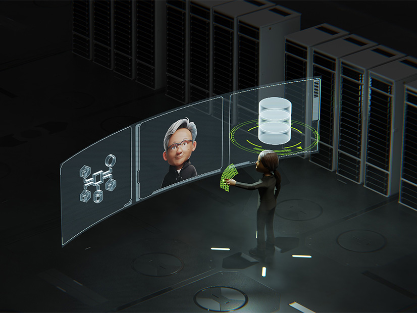 NVIDIA's AI data platform is represented in this illustration. NVIDIA's AI data platform is represented in this illustration.