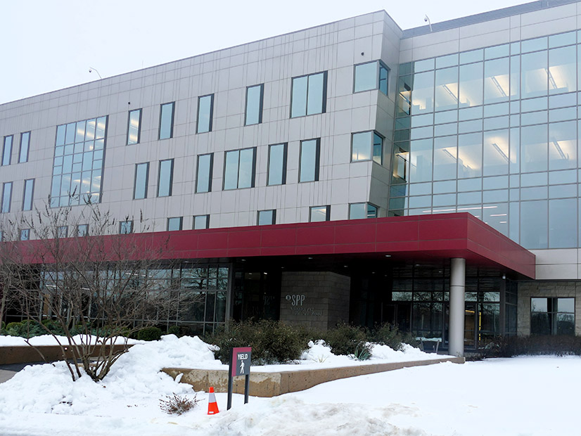 A snowy landscape greets visitors to SPP's offices. A snowy landscape greets visitors to SPP's offices.