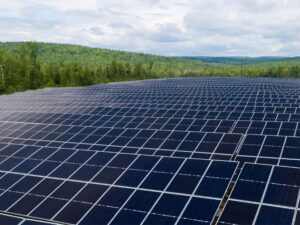 The Farmington Solar Energy Center in Farmington, Maine The Farmington Solar Energy Center in Farmington, Maine