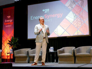SPP CEO Lanny Nickell opens SPP's Energy Synergy Summit. SPP CEO Lanny Nickell opens SPP's Energy Synergy Summit.