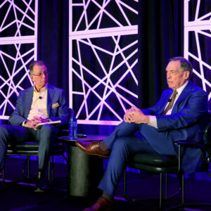 RTO Insider Editor-in-Chief Rich Heidorn Jr. and former FERC Chair Jon Wellinghoff RTO Insider Editor-in-Chief Rich Heidorn Jr. and former FERC Chair Jon Wellinghoff