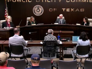 The Texas PUC begins its March 26 open meeting. The Texas PUC begins its March 26 open meeting.